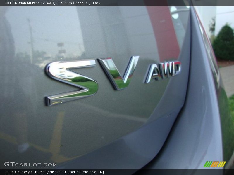 Platinum Graphite / Black 2011 Nissan Murano SV AWD