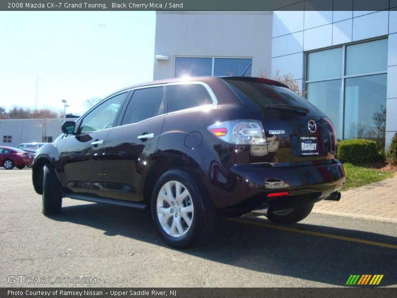 Black Cherry Mica / Sand 2008 Mazda CX-7 Grand Touring