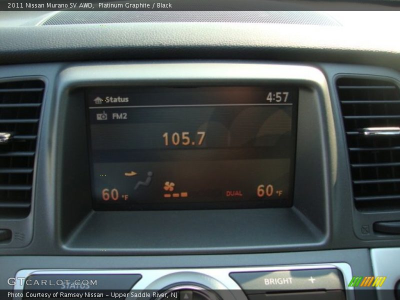 Platinum Graphite / Black 2011 Nissan Murano SV AWD