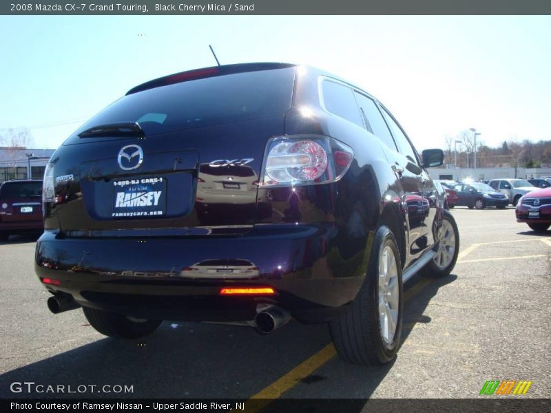 Black Cherry Mica / Sand 2008 Mazda CX-7 Grand Touring