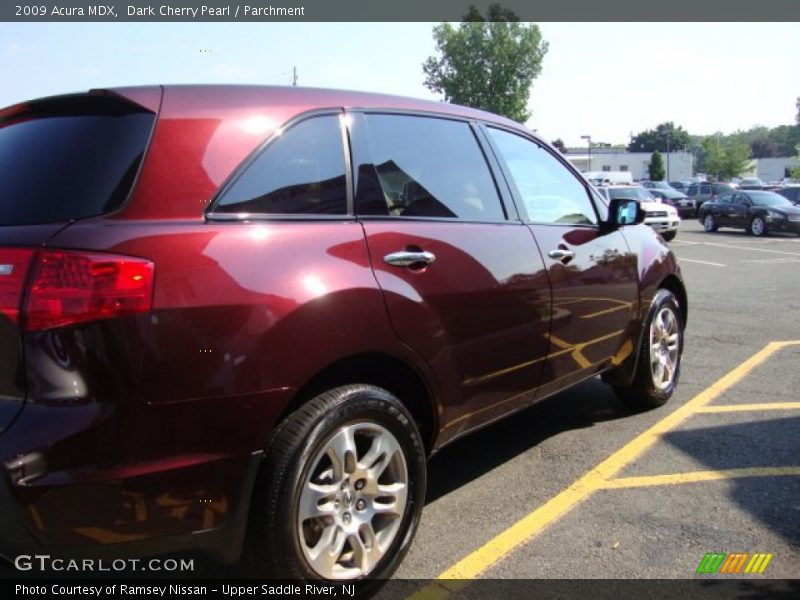 Dark Cherry Pearl / Parchment 2009 Acura MDX