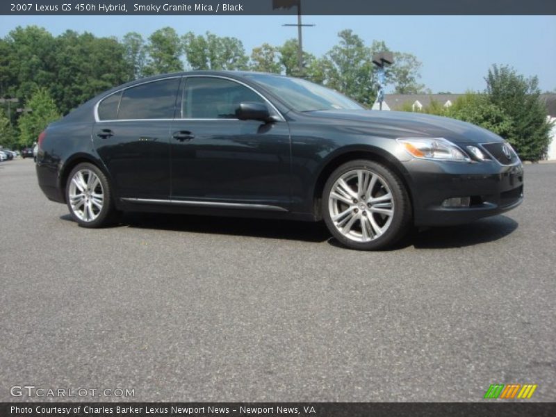 Smoky Granite Mica / Black 2007 Lexus GS 450h Hybrid