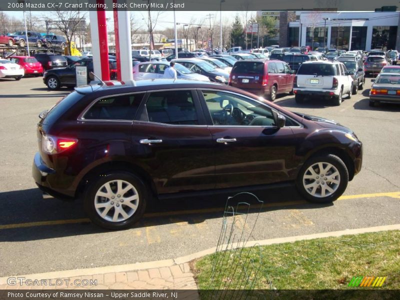 Black Cherry Mica / Sand 2008 Mazda CX-7 Grand Touring