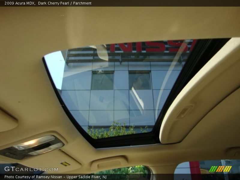 Dark Cherry Pearl / Parchment 2009 Acura MDX