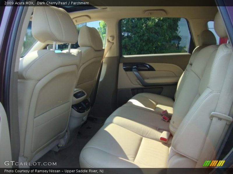 Dark Cherry Pearl / Parchment 2009 Acura MDX