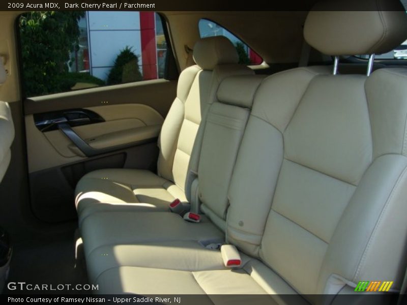 Dark Cherry Pearl / Parchment 2009 Acura MDX