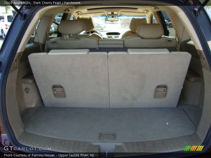 Dark Cherry Pearl / Parchment 2009 Acura MDX