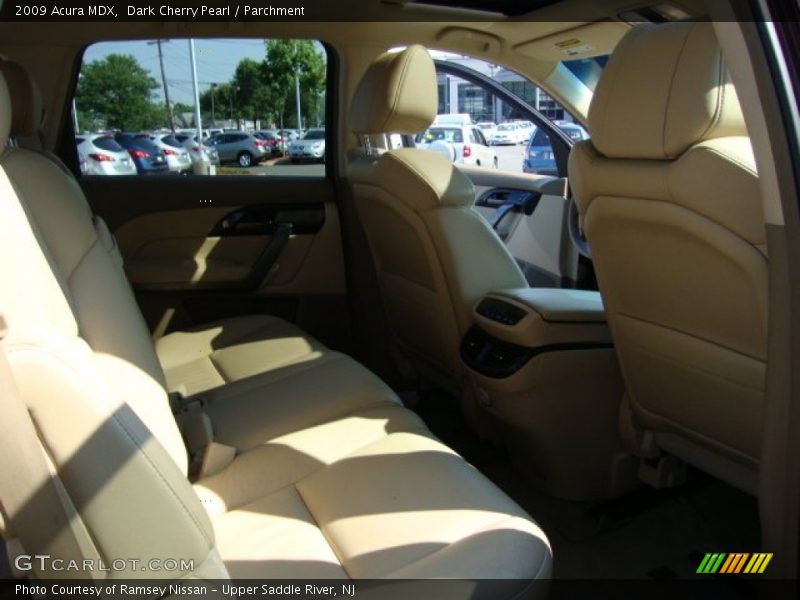 Dark Cherry Pearl / Parchment 2009 Acura MDX