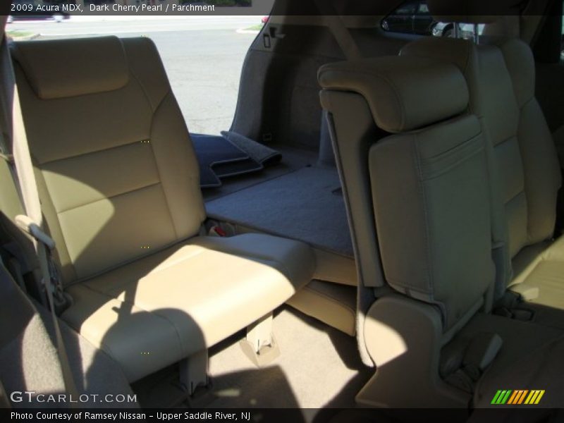 Dark Cherry Pearl / Parchment 2009 Acura MDX