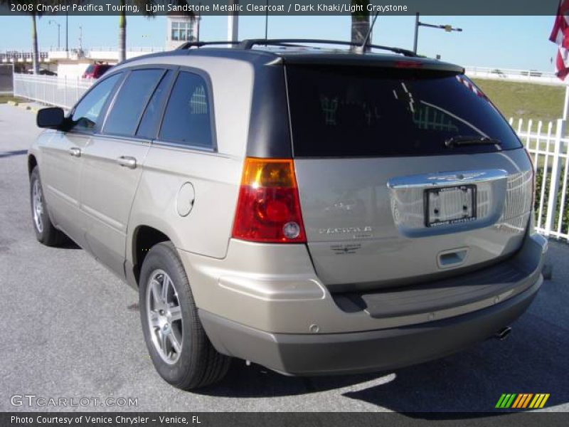 Light Sandstone Metallic Clearcoat / Dark Khaki/Light Graystone 2008 Chrysler Pacifica Touring