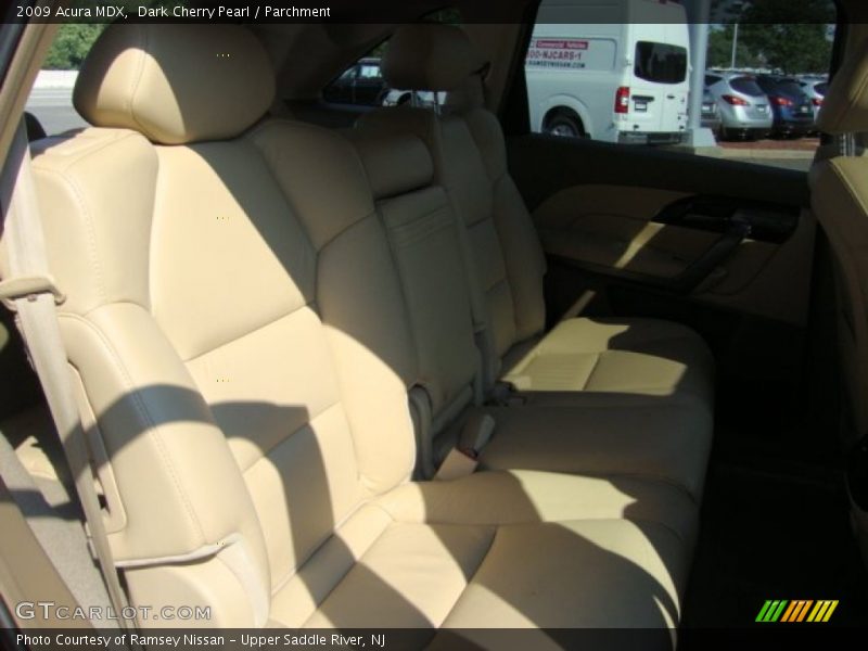 Dark Cherry Pearl / Parchment 2009 Acura MDX