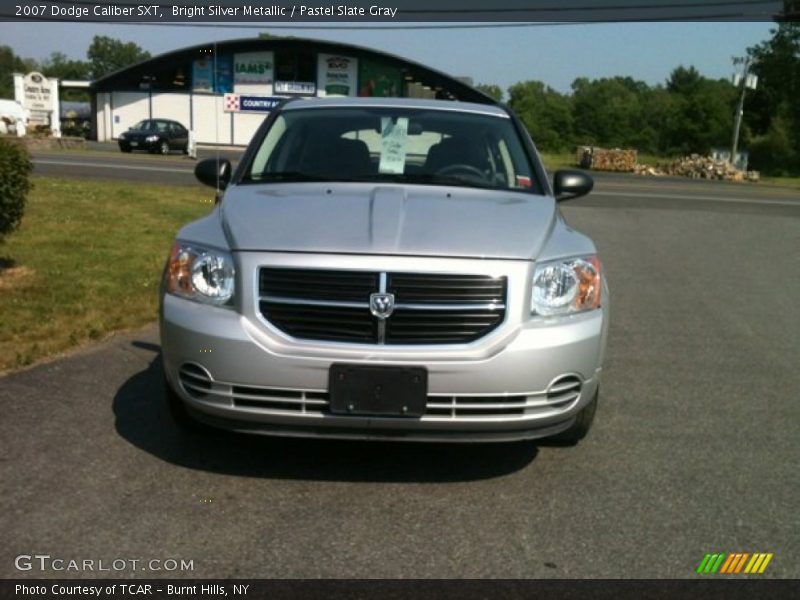 Bright Silver Metallic / Pastel Slate Gray 2007 Dodge Caliber SXT