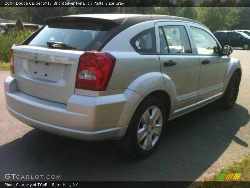 Bright Silver Metallic / Pastel Slate Gray 2007 Dodge Caliber SXT