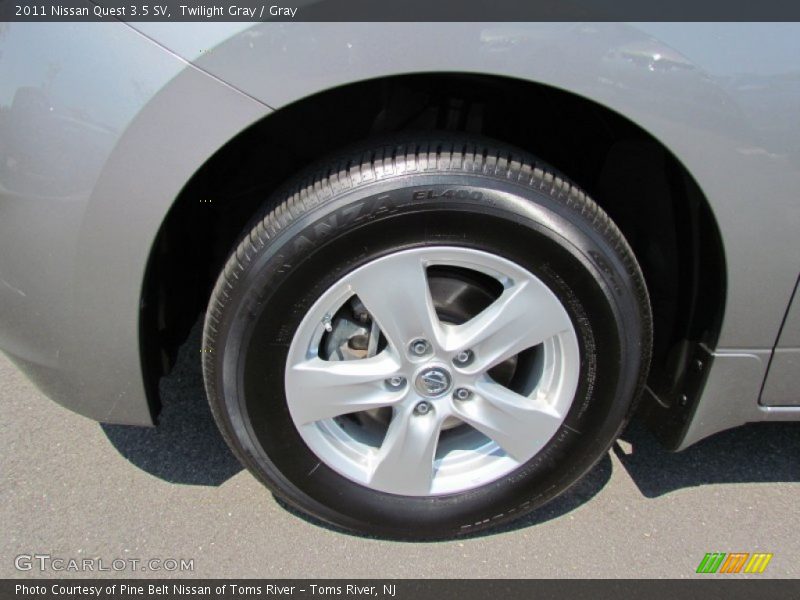 Twilight Gray / Gray 2011 Nissan Quest 3.5 SV