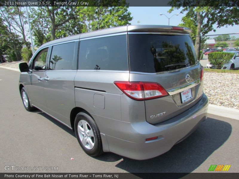 Twilight Gray / Gray 2011 Nissan Quest 3.5 SV