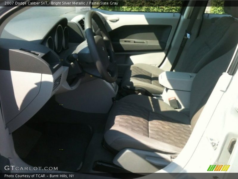 Bright Silver Metallic / Pastel Slate Gray 2007 Dodge Caliber SXT