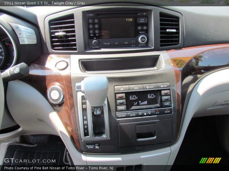 Controls of 2011 Quest 3.5 SV