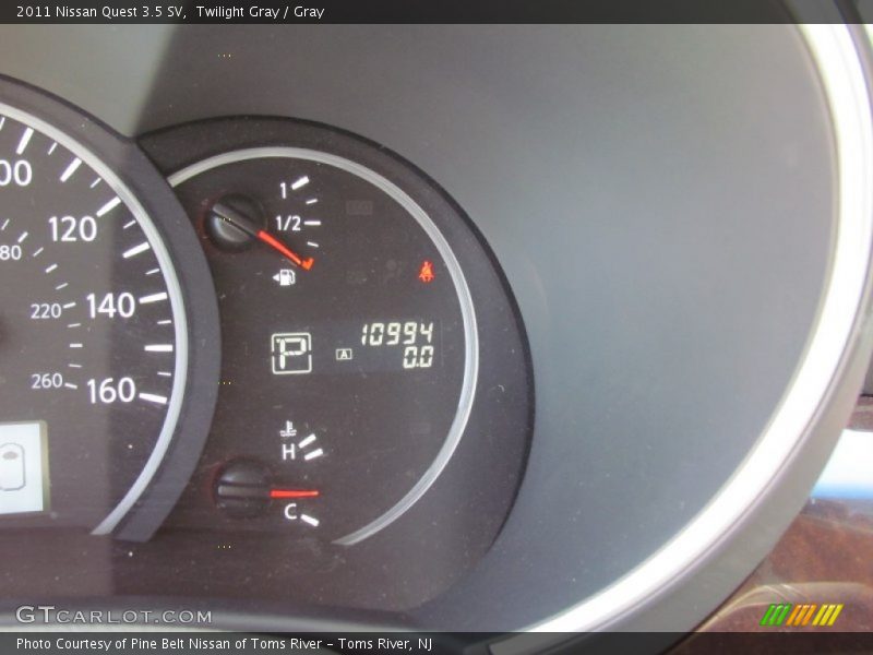 Twilight Gray / Gray 2011 Nissan Quest 3.5 SV