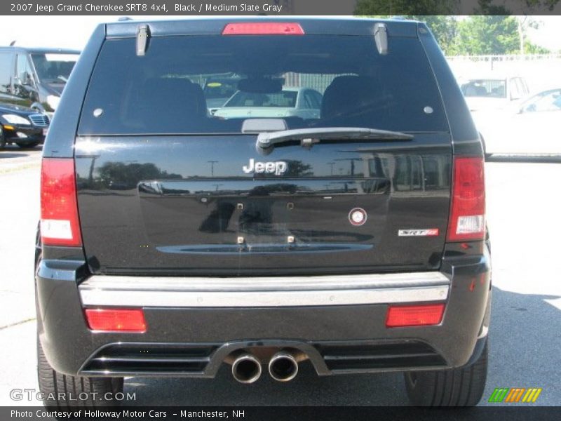 Black / Medium Slate Gray 2007 Jeep Grand Cherokee SRT8 4x4