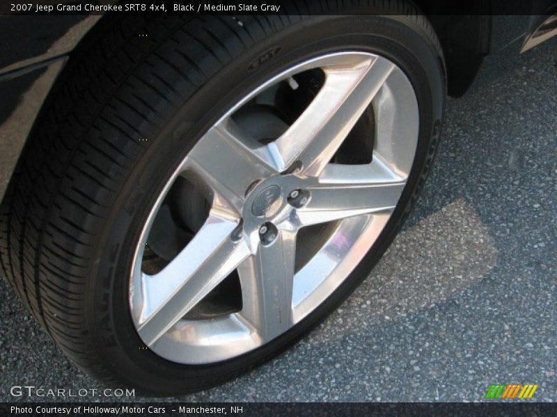 Black / Medium Slate Gray 2007 Jeep Grand Cherokee SRT8 4x4