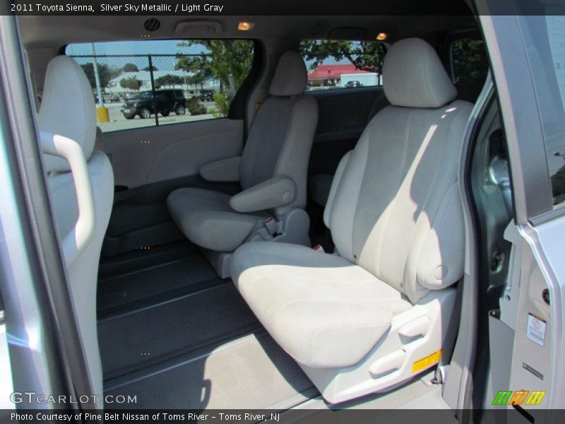 Silver Sky Metallic / Light Gray 2011 Toyota Sienna
