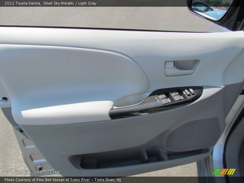 Silver Sky Metallic / Light Gray 2011 Toyota Sienna