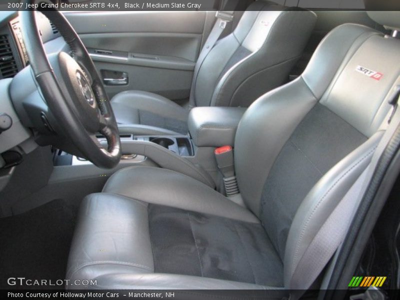 Black / Medium Slate Gray 2007 Jeep Grand Cherokee SRT8 4x4