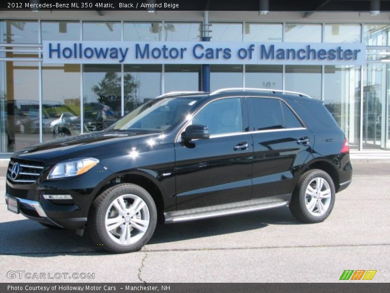 Black / Almond Beige 2012 Mercedes-Benz ML 350 4Matic
