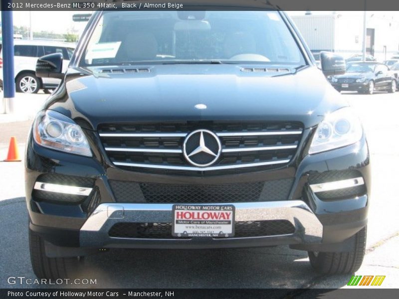 Black / Almond Beige 2012 Mercedes-Benz ML 350 4Matic