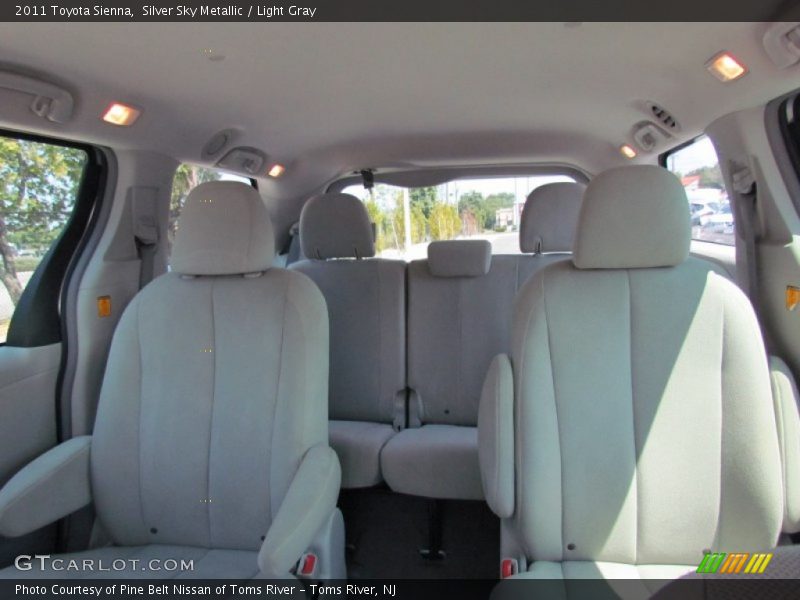 Silver Sky Metallic / Light Gray 2011 Toyota Sienna