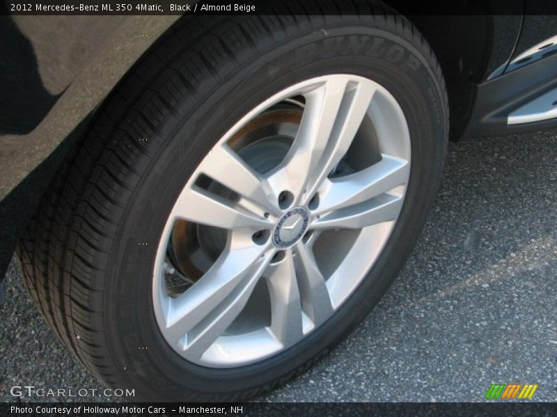 Black / Almond Beige 2012 Mercedes-Benz ML 350 4Matic