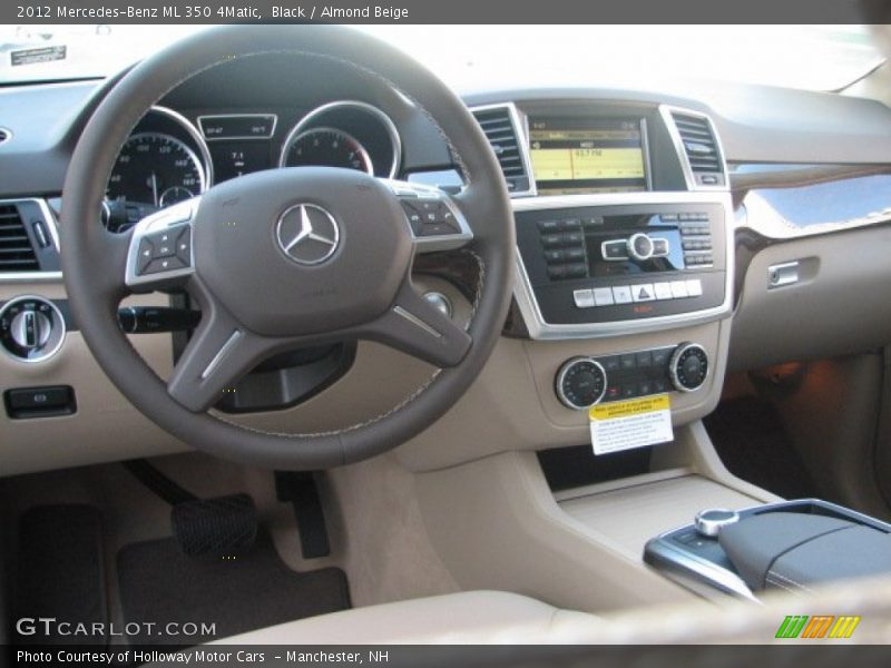 Black / Almond Beige 2012 Mercedes-Benz ML 350 4Matic