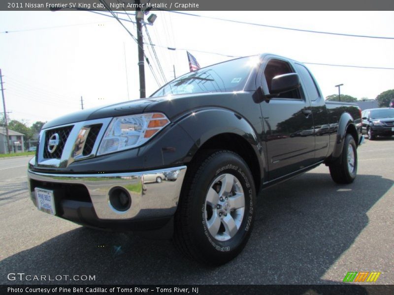 Night Armor Metallic / Graphite 2011 Nissan Frontier SV King Cab