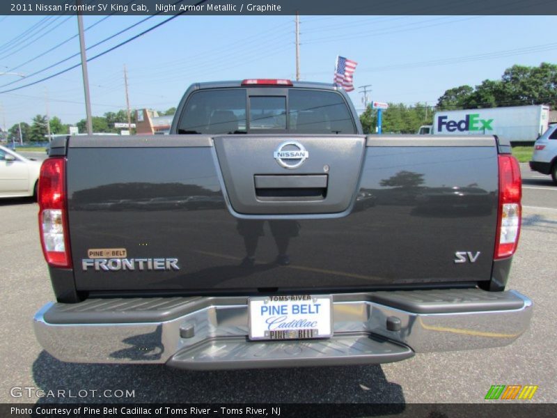 Night Armor Metallic / Graphite 2011 Nissan Frontier SV King Cab