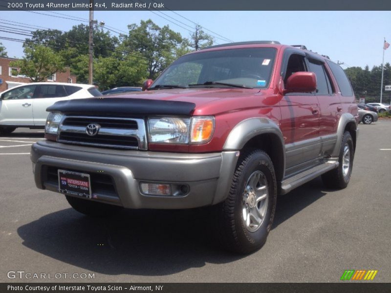 Radiant Red / Oak 2000 Toyota 4Runner Limited 4x4