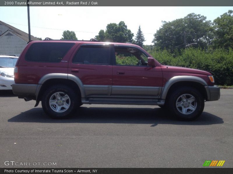 Radiant Red / Oak 2000 Toyota 4Runner Limited 4x4