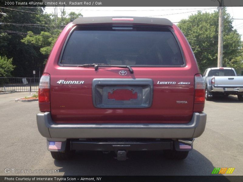 Radiant Red / Oak 2000 Toyota 4Runner Limited 4x4