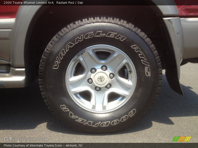 Radiant Red / Oak 2000 Toyota 4Runner Limited 4x4