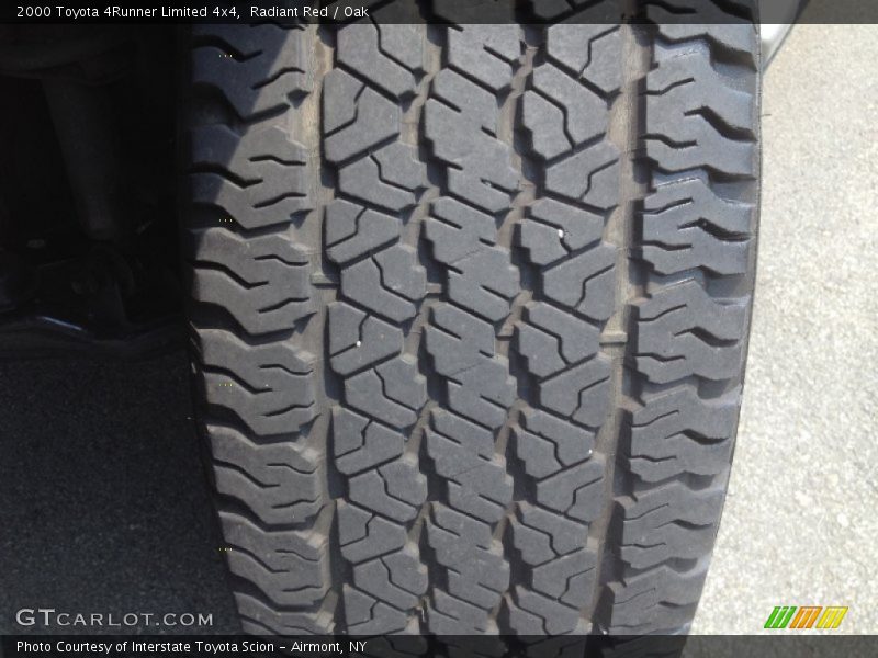 Radiant Red / Oak 2000 Toyota 4Runner Limited 4x4