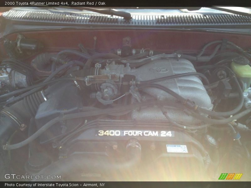 Radiant Red / Oak 2000 Toyota 4Runner Limited 4x4