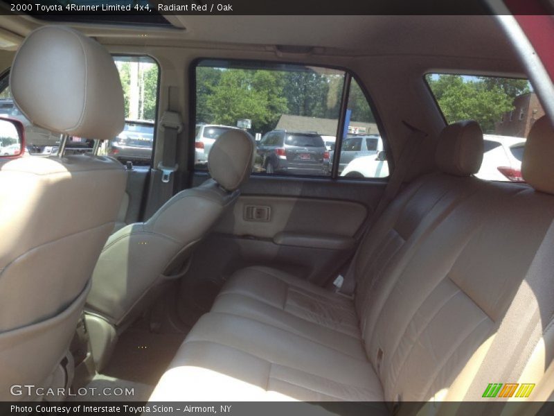 Radiant Red / Oak 2000 Toyota 4Runner Limited 4x4