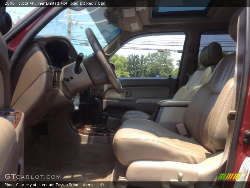 Radiant Red / Oak 2000 Toyota 4Runner Limited 4x4