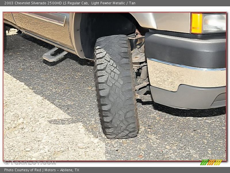 Light Pewter Metallic / Tan 2003 Chevrolet Silverado 2500HD LS Regular Cab