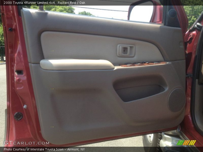 Radiant Red / Oak 2000 Toyota 4Runner Limited 4x4