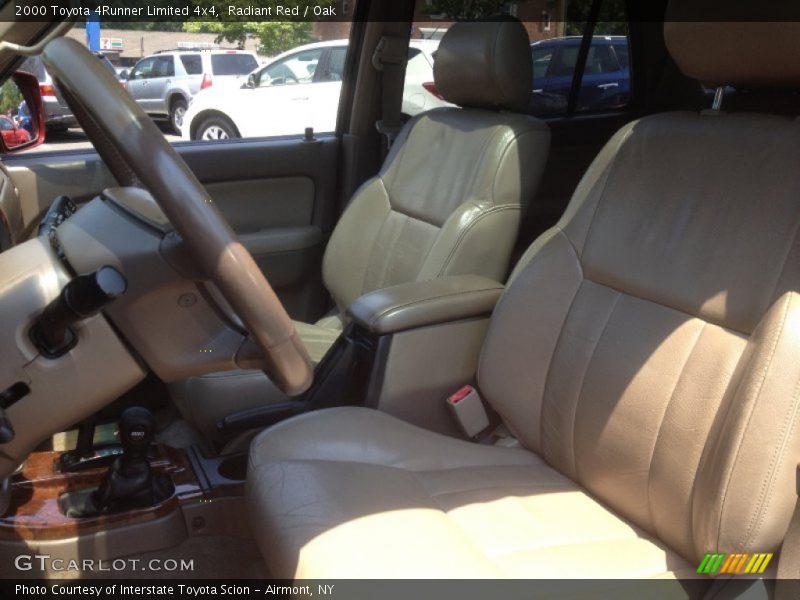 Radiant Red / Oak 2000 Toyota 4Runner Limited 4x4