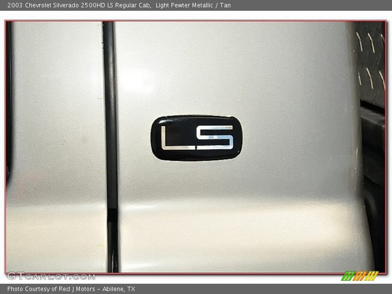 Light Pewter Metallic / Tan 2003 Chevrolet Silverado 2500HD LS Regular Cab