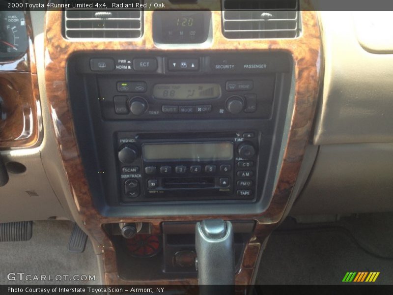 Radiant Red / Oak 2000 Toyota 4Runner Limited 4x4