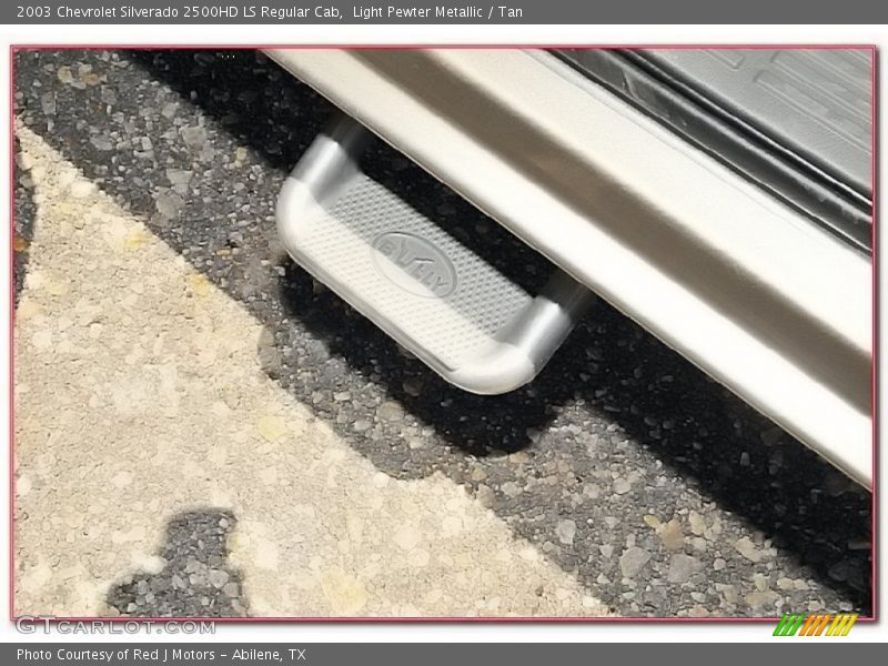 Light Pewter Metallic / Tan 2003 Chevrolet Silverado 2500HD LS Regular Cab