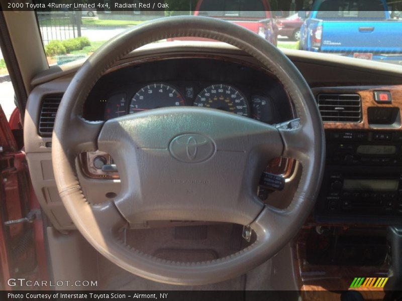 Radiant Red / Oak 2000 Toyota 4Runner Limited 4x4