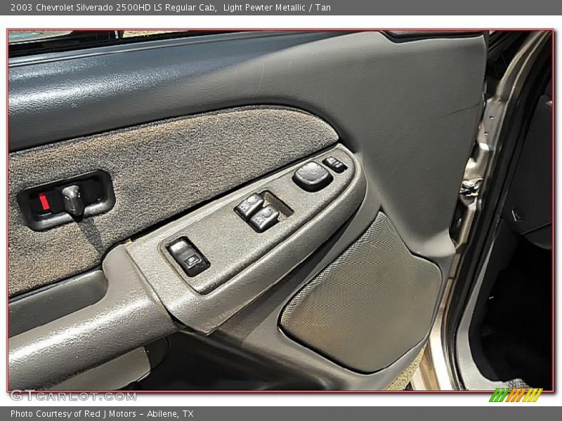 Light Pewter Metallic / Tan 2003 Chevrolet Silverado 2500HD LS Regular Cab